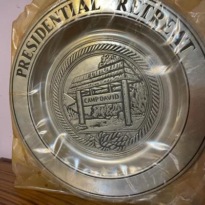 Wilton Pewter Camp David Presidential Retreat Memorabilia