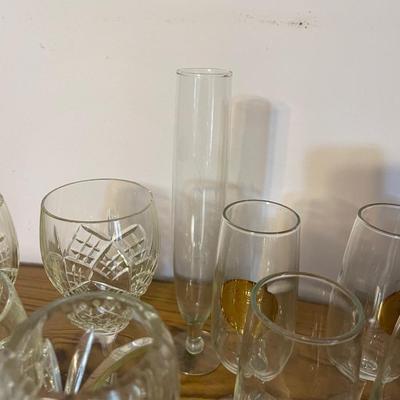 Glassware Crystal and Other