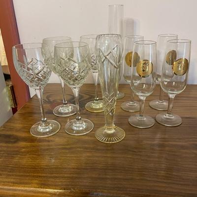 Glassware Crystal and Other