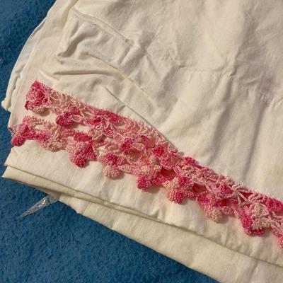 Embroidered Pillow Cases Lot of at Least 10