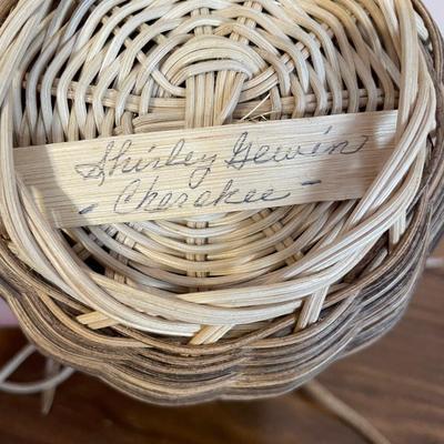 Cherokee Oklahoma Basket