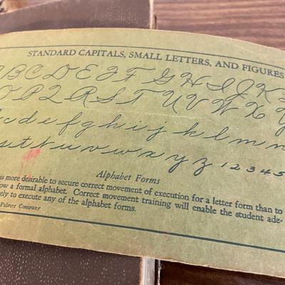 Antique Writing Books Lot