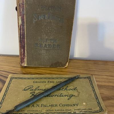 Antique Writing Books Lot