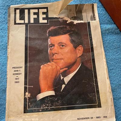 KENNEDY Time Life Magazine Damaged