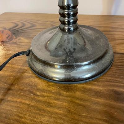 Lamp with Indigenous Scene