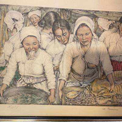 Signed Prints Asian Lot of 2
