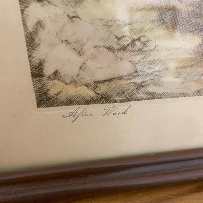 Signed Prints Asian Lot of 2