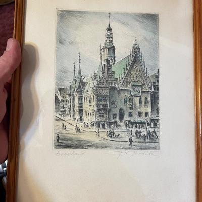 Framed Signed Print