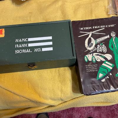 Action Jackson GI JOE Boxes, Accessories and Doll Lot