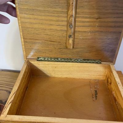 Wood Boxes Lot of 2