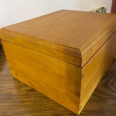 Wood Boxes Lot of 2