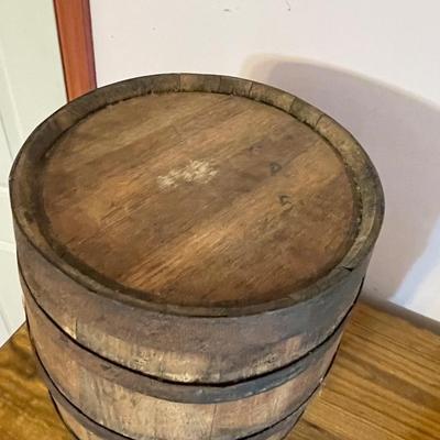 Small Wood Barrel