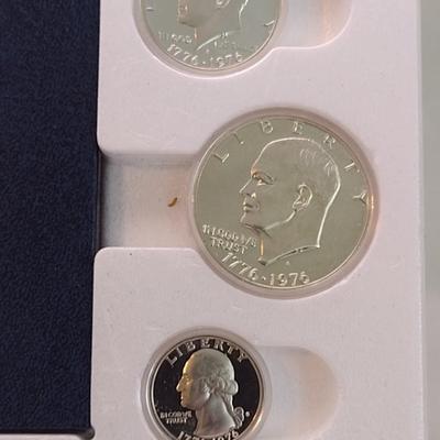Bicentennial U.S, Mint Silver Proof Three-Coin Set (#277)