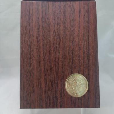 1971 U.S. Mint Eisenhauer Proof Silver Dollar in Brown Box (#287)