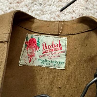 Vintage Duxbak Hunting vest