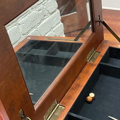 Antique Victorian Vanity Nightstand