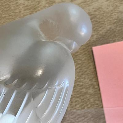Lalique Dove Figure