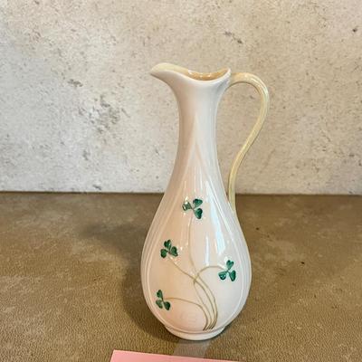 Belleek Shamrock ewer