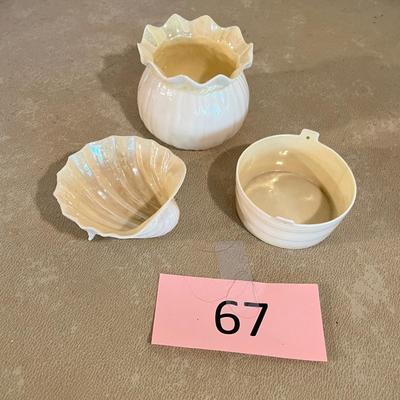 3 Misc Belleek items