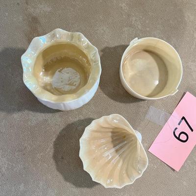 3 Misc Belleek items