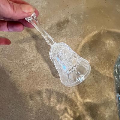 Lot of crystal glass