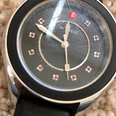 Michele Watch 11 Gem Stones / Stainless Steel