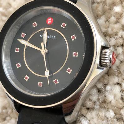 Michele Watch 11 Gem Stones / Stainless Steel