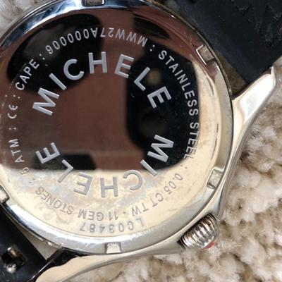 Michele Watch 11 Gem Stones / Stainless Steel