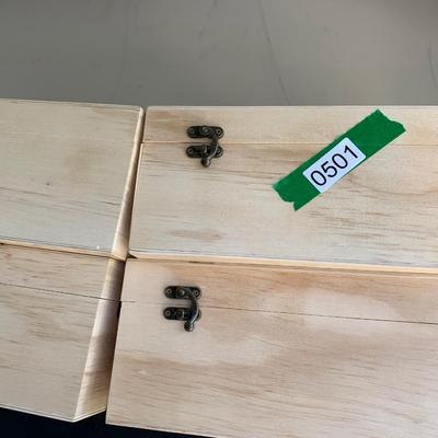 Lot of 4 Wine Vineyard Boxes