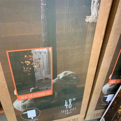 Autumn Fall Harvest LED Decorations In Box
