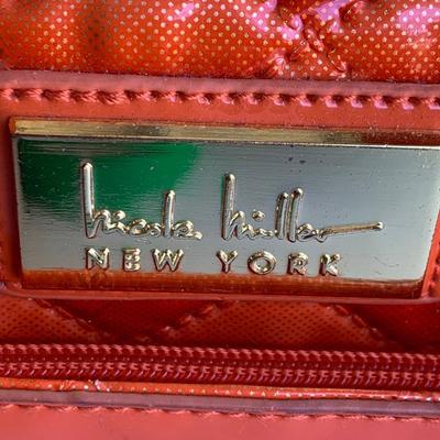 Nicole Miller Rolling Extending Handle Carry On Luggage