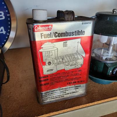 Lot Vintage Coleman AFC Ashflash Camping Lanterns Fuel