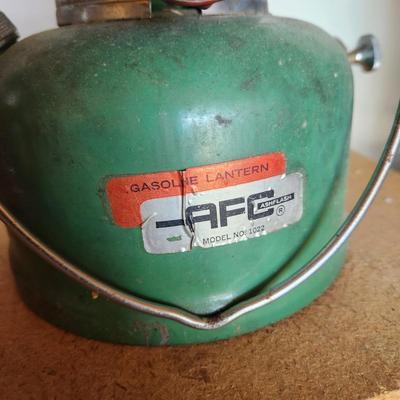Lot Vintage Coleman AFC Ashflash Camping Lanterns Fuel