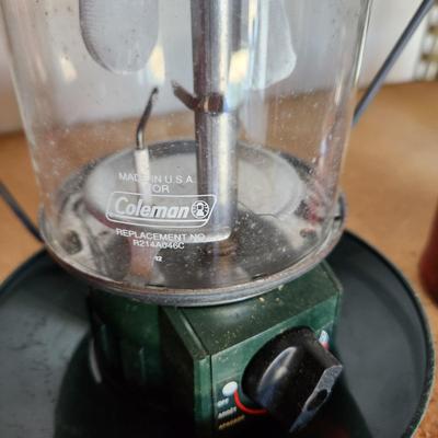 Lot Vintage Coleman AFC Ashflash Camping Lanterns Fuel