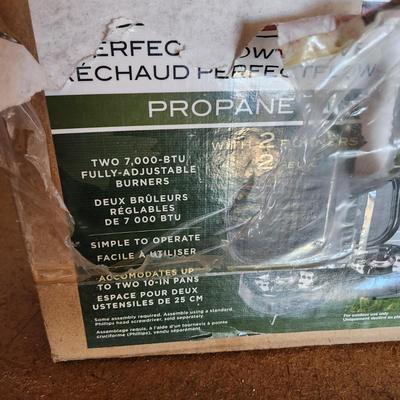 Coleman Camping Perfectflow Portable Propane 2 Burner Stove Sealed Box