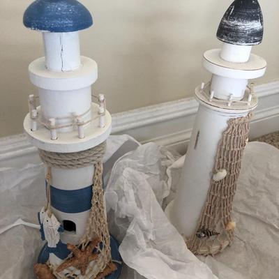 Two Light Houses - Home Decor