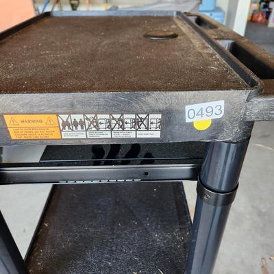 Luxor AV /computer equipment worktable on Casters 15x24x44H
