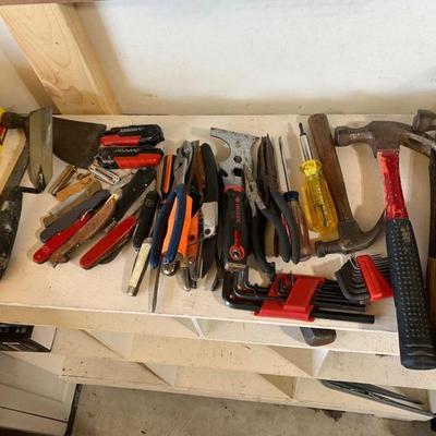 Large Hand Tools Lot