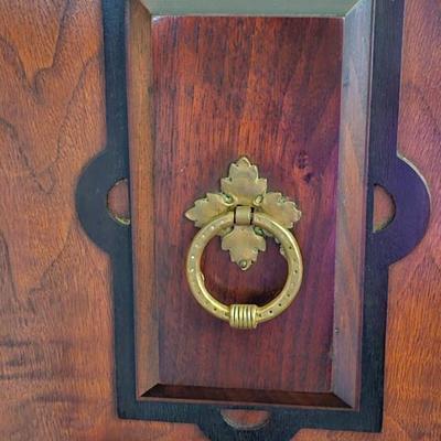 Antique tall Dining room China cabinet