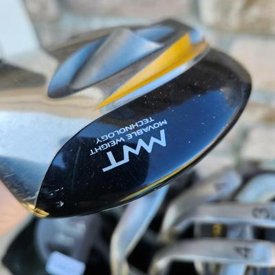 NIB Lock by Burton Golf Bag with Clubs Lady Fairway Putter TaylorMade r7 460 Driver King CX Ceramic