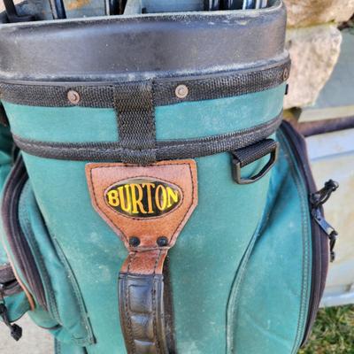 NIB Lock by Burton Golf Bag with Clubs Lady Fairway Putter TaylorMade r7 460 Driver King CX Ceramic