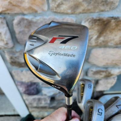 NIB Lock by Burton Golf Bag with Clubs Lady Fairway Putter TaylorMade r7 460 Driver King CX Ceramic