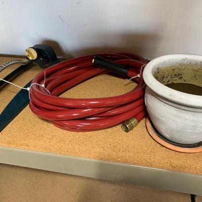Garden Hose Sprinkler Flower Pot Lot