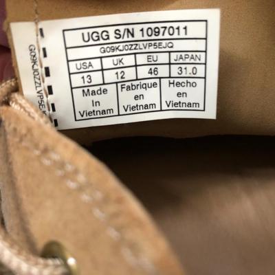 Menâ€™s UGG Shoes (Tan Pair Size 13, other two 11.5)