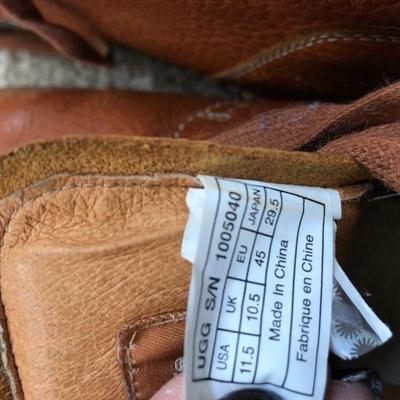 Menâ€™s UGG Shoes (Tan Pair Size 13, other two 11.5)