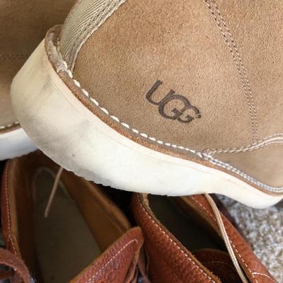 Menâ€™s UGG Shoes (Tan Pair Size 13, other two 11.5)