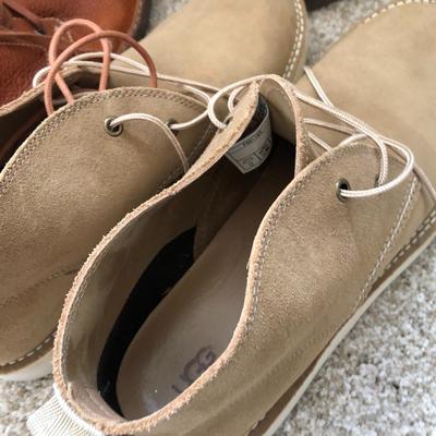 Menâ€™s UGG Shoes (Tan Pair Size 13, other two 11.5)