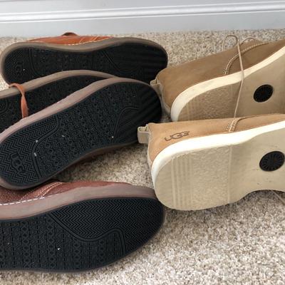 Menâ€™s UGG Shoes (Tan Pair Size 13, other two 11.5)
