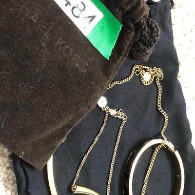 Michael Kors necklace & two bracelets