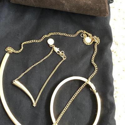 Michael Kors necklace & two bracelets